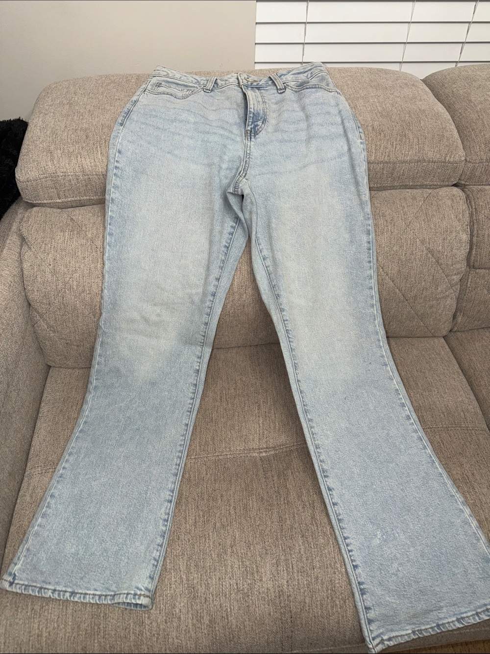 Soho Light Blue Flare Jeans